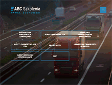 Tablet Screenshot of abc-szkolenia.com